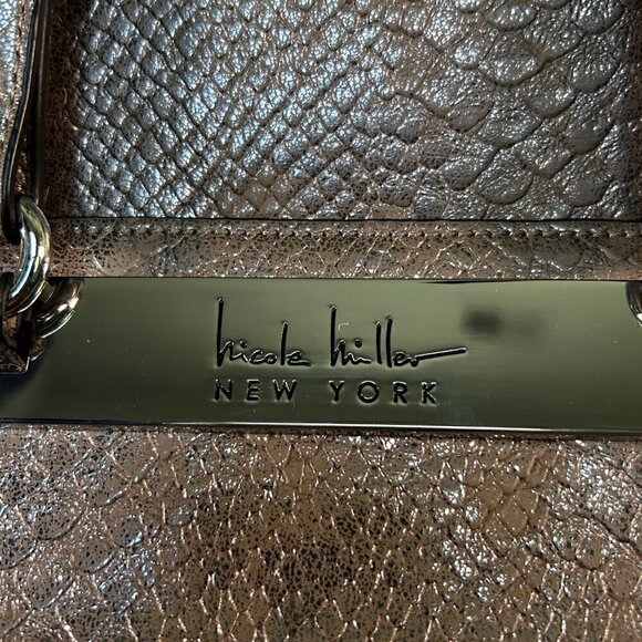 Nicole Miller Women's Greige (Grey/Beige) Handbag - Picture 2 of 8